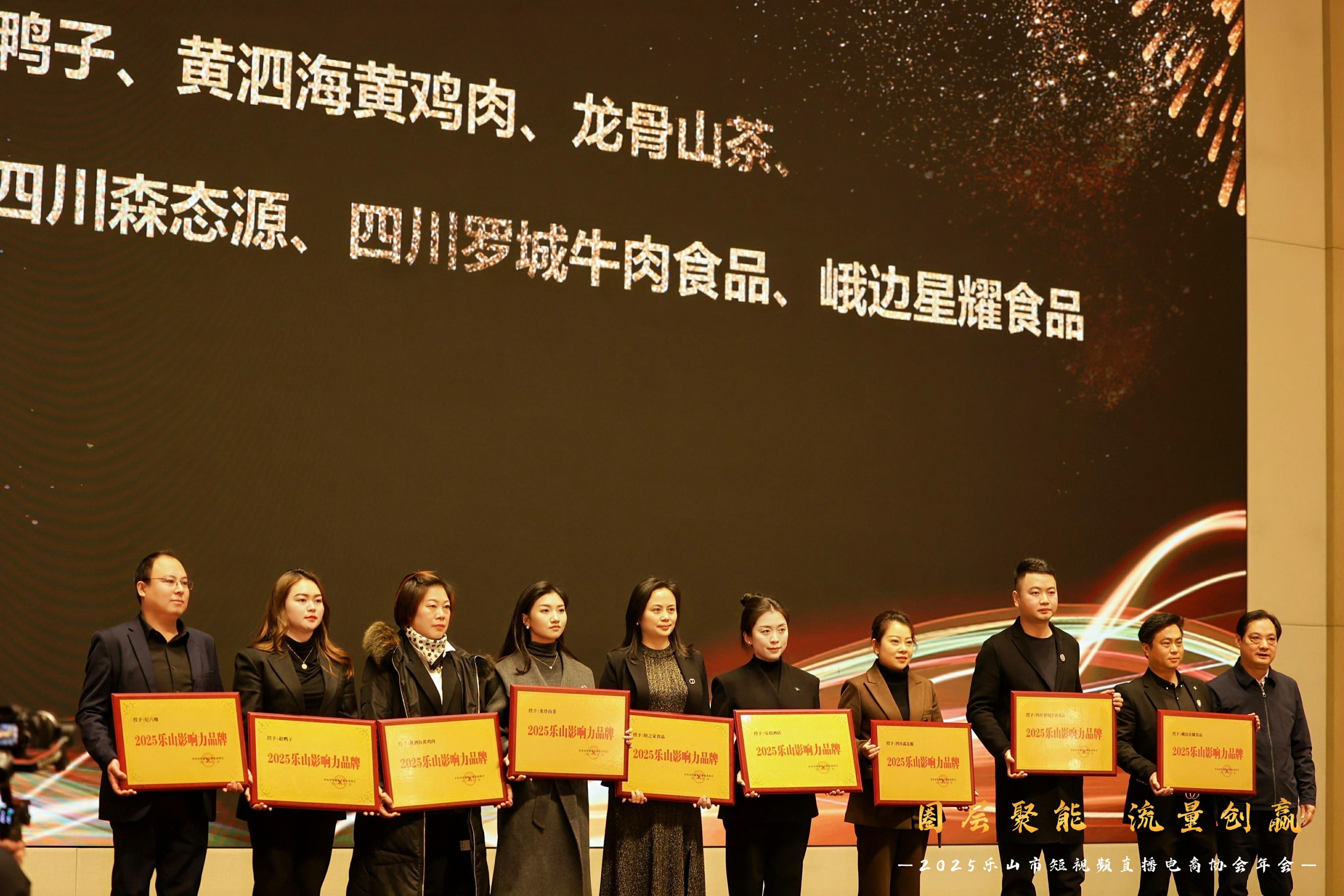 喜报！公司获2025乐山影响力品牌